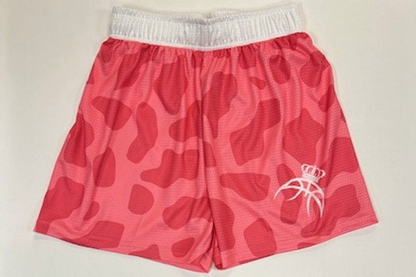 Hercourt Pink Giraffe Print Short