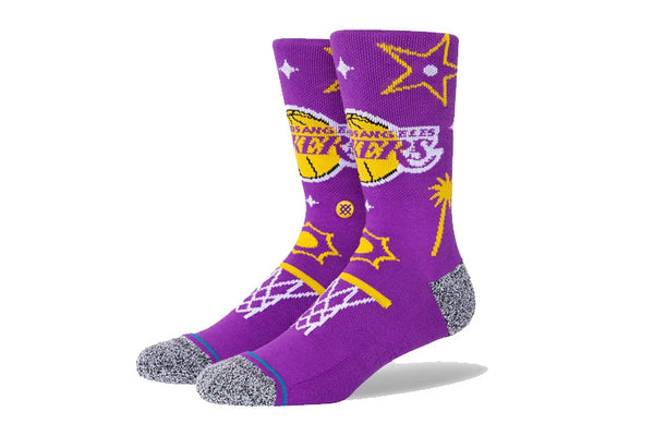 Stance Los Angeles Lakers Landmark Crew